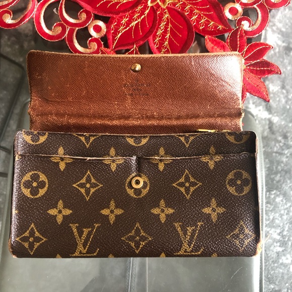 Louis Vuitton Monogram Brown Wallet Vintage - Picture 6 of 6